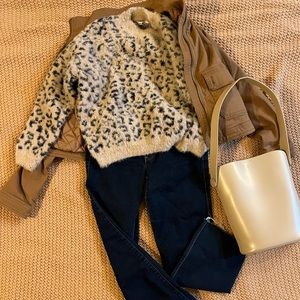 Hollister jacket and jeans and more